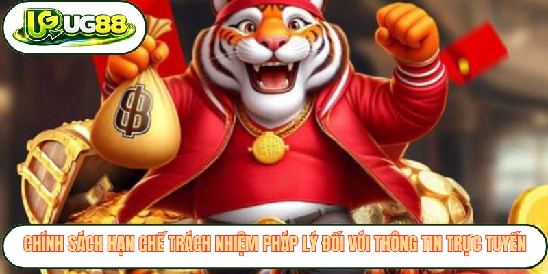 Chính sách hạn chế trách nhiệm pháp lý đối với thông tin trực tuyến Chính sách hạn chế trách nhiệm pháp lý đối với thông tin trực tuyến